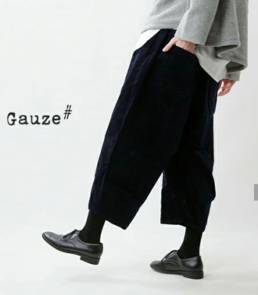 GAUZE# コットンコーデュロイチャーリーパンツ