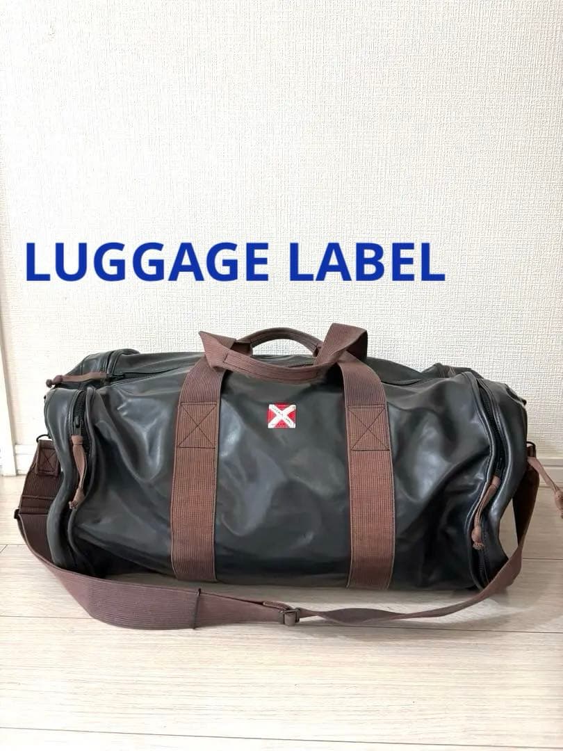 専用LUGGAGE LABEL ライナー 山口タグ ダッフルバッグロールボストン