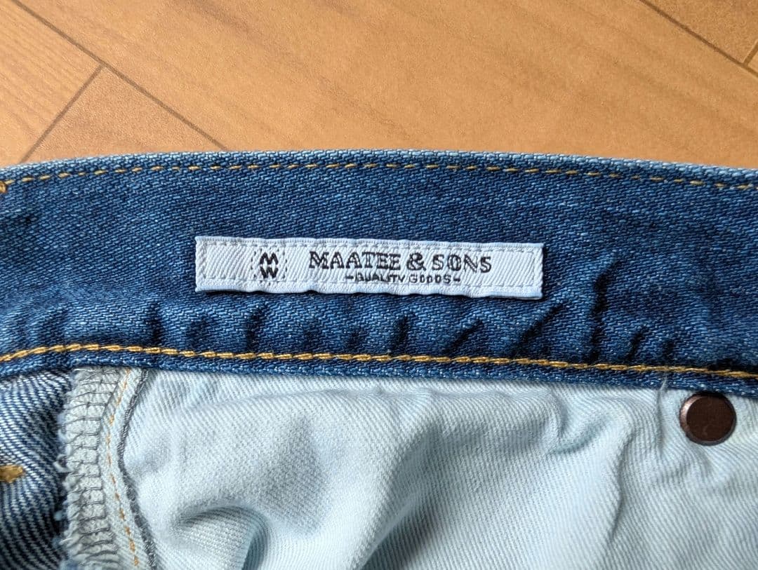 MAATEE&SONS DENIM TROUSER 2 デニム スラックス