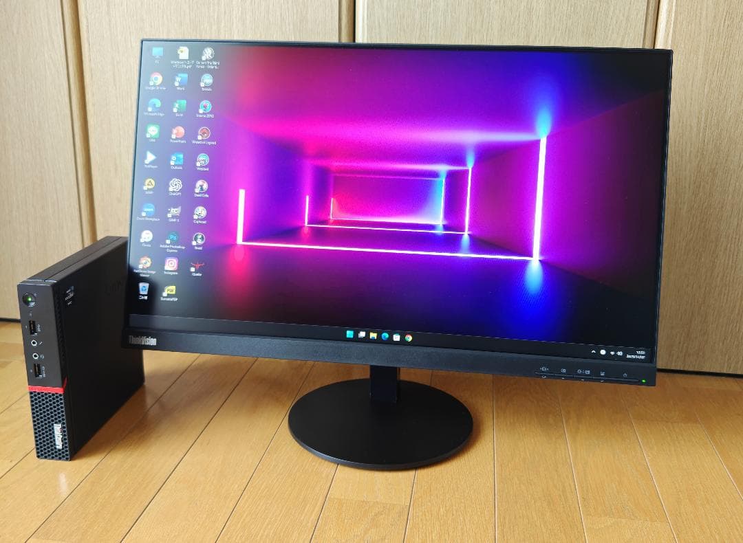 Lenovo 省スペース 高性能 デスクトップPCセット