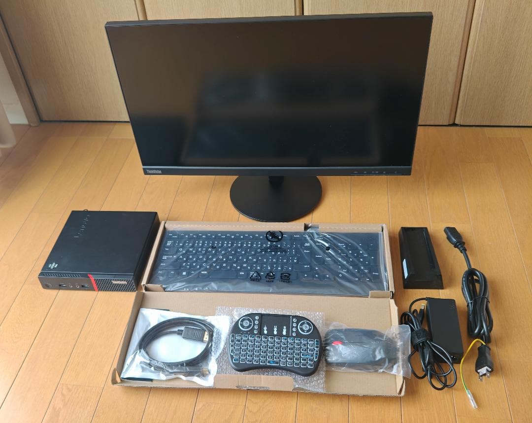 Lenovo 省スペース 高性能 デスクトップPCセット