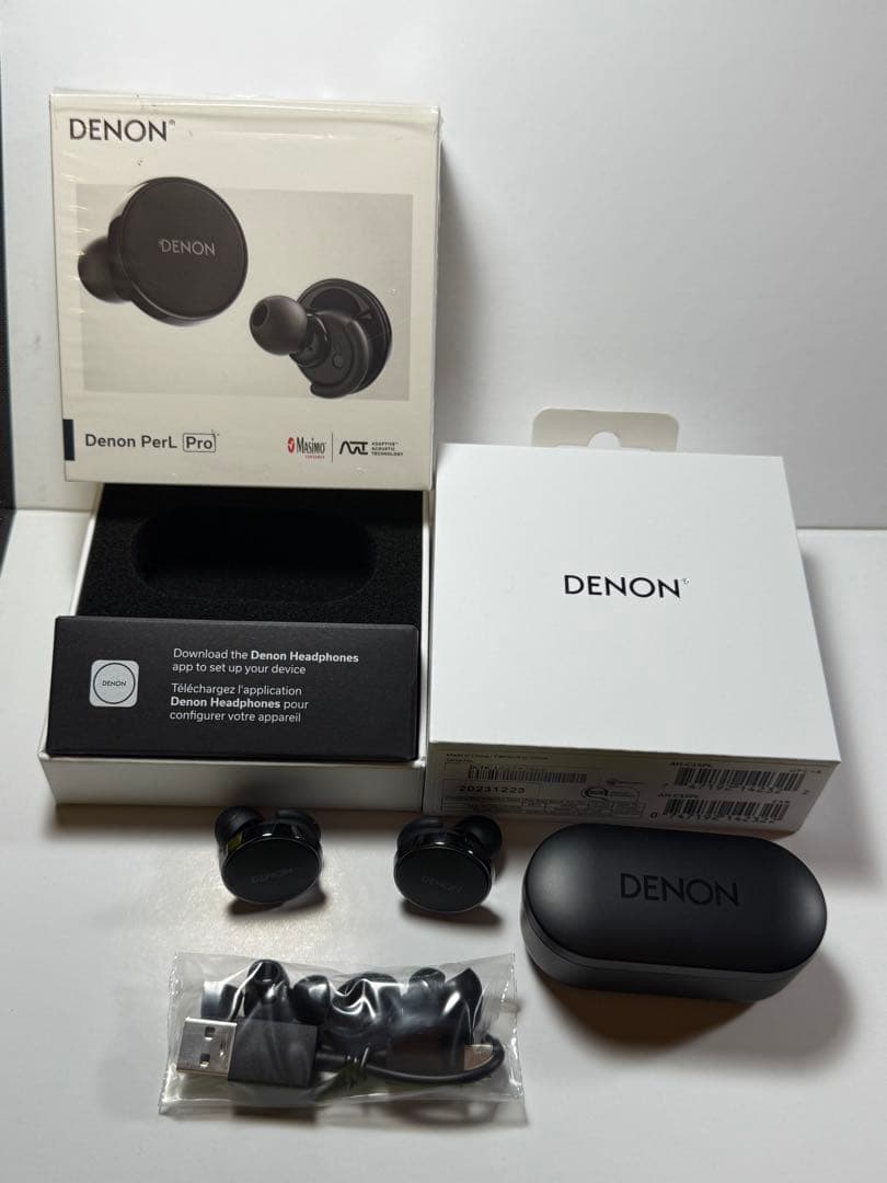 DENON ParL Pro ワイヤレスイヤホン MASIMO AAT ロスレス