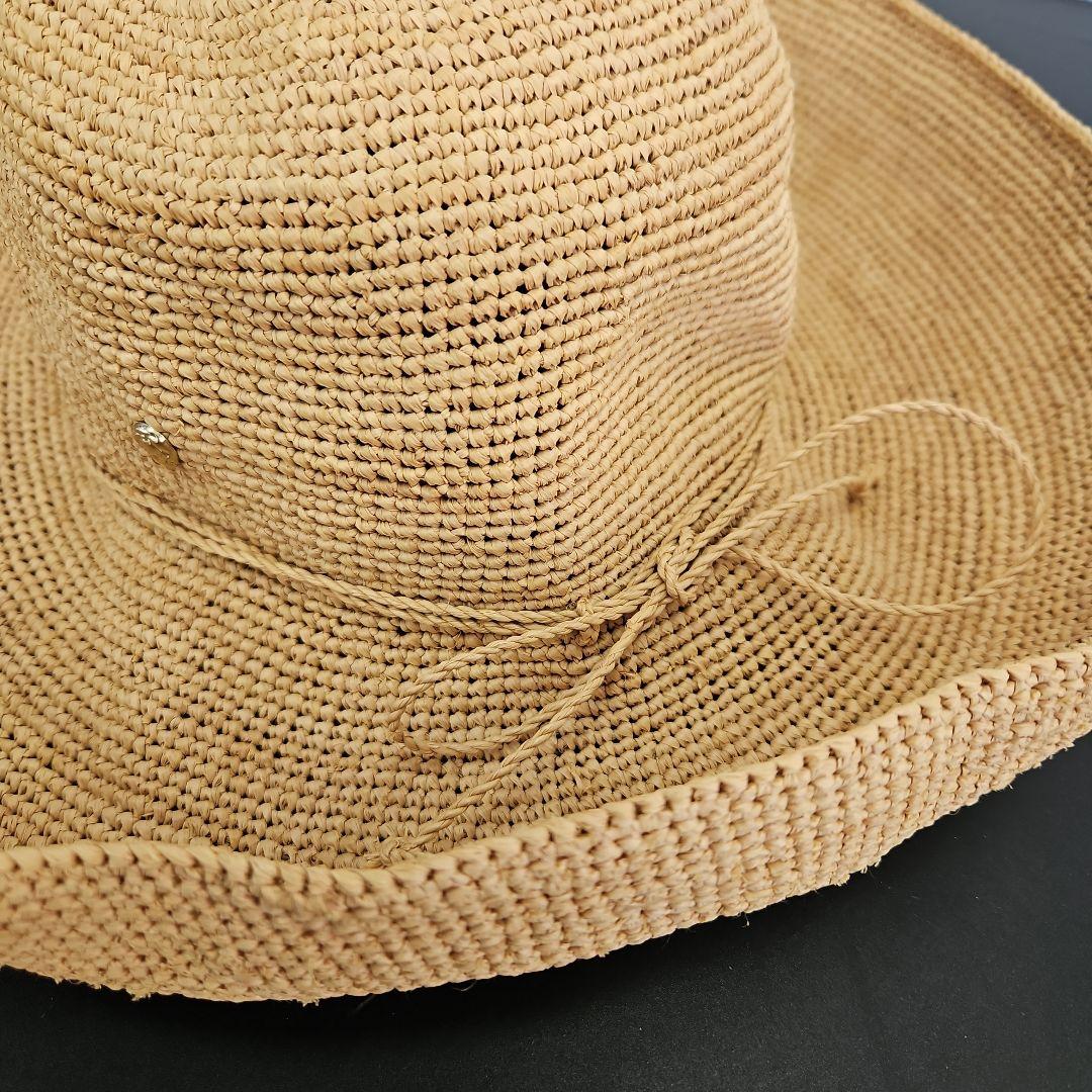 HELEN KAMINS 　ラフィアハット プロヴァンス12　ベージュ