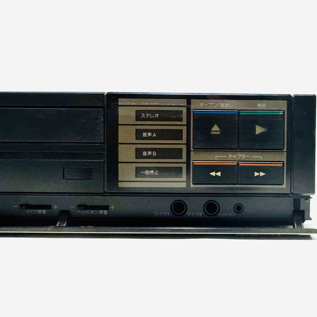 リモコン 取説付き National DP-330 VHD ディスク プレイヤー