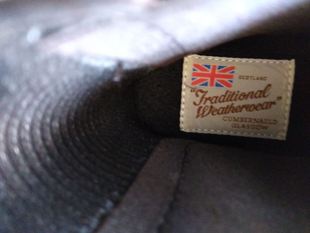 traditional weatherwearレインシューズ サイドゴア