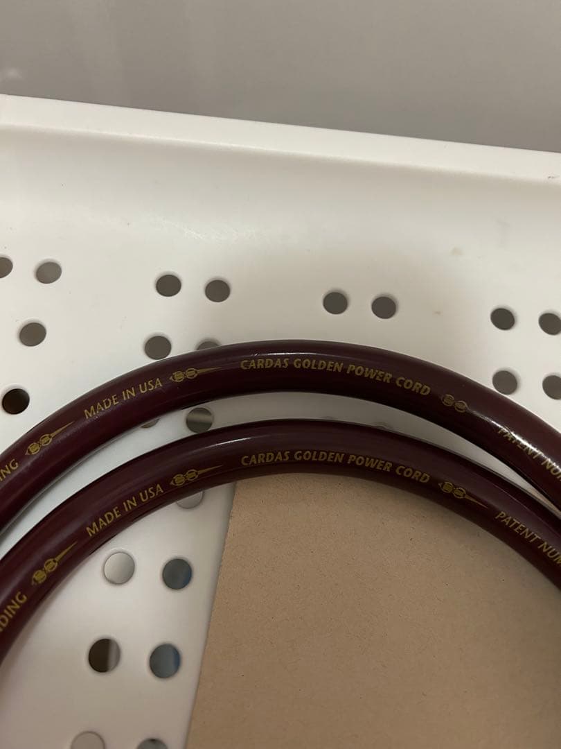 カルダス　ゴールデンパワー　電源ケーブル1.5m