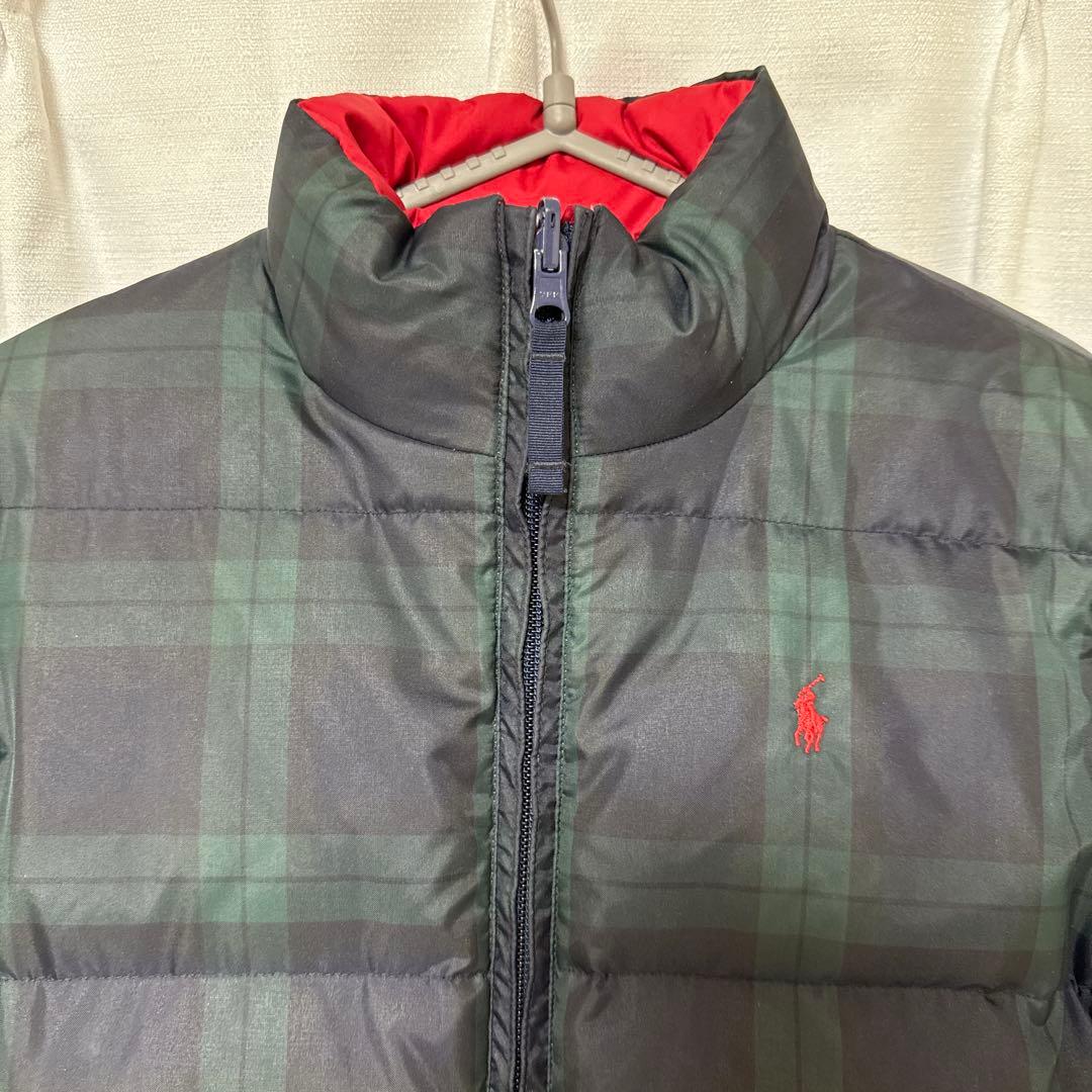 ラルフローレン　リバーシブルダウンジャケット　160㎝