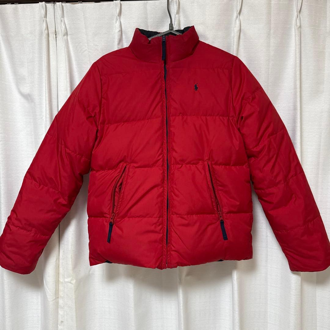 ラルフローレン　リバーシブルダウンジャケット　160㎝