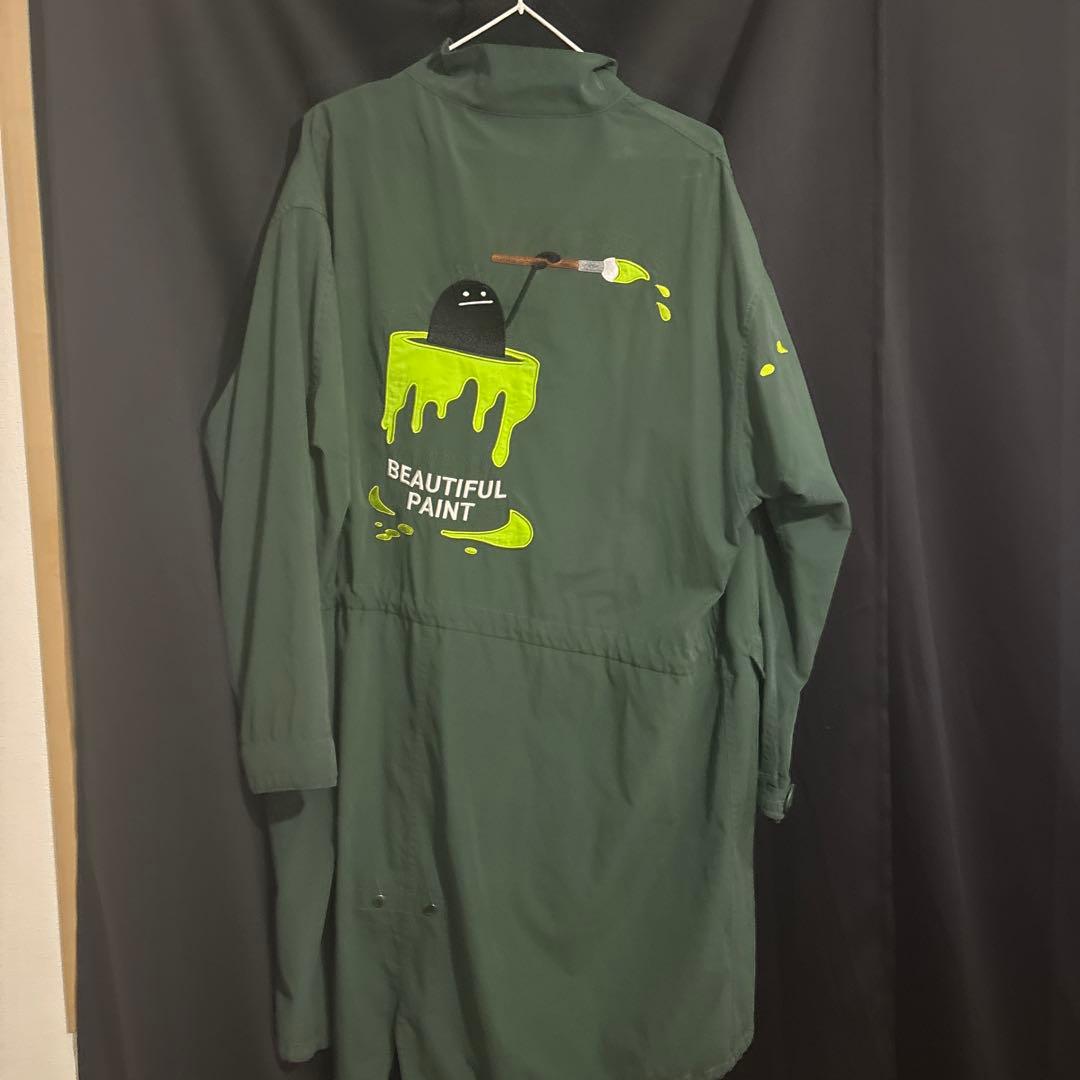 グラニフ ビューティフルシャドー ロング モッズコートライナー付 Sサイズ