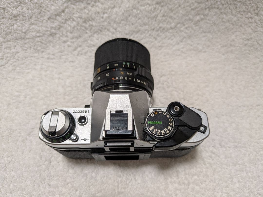 Canon AE-1 フィルムカメラ Tamronレンズ付き