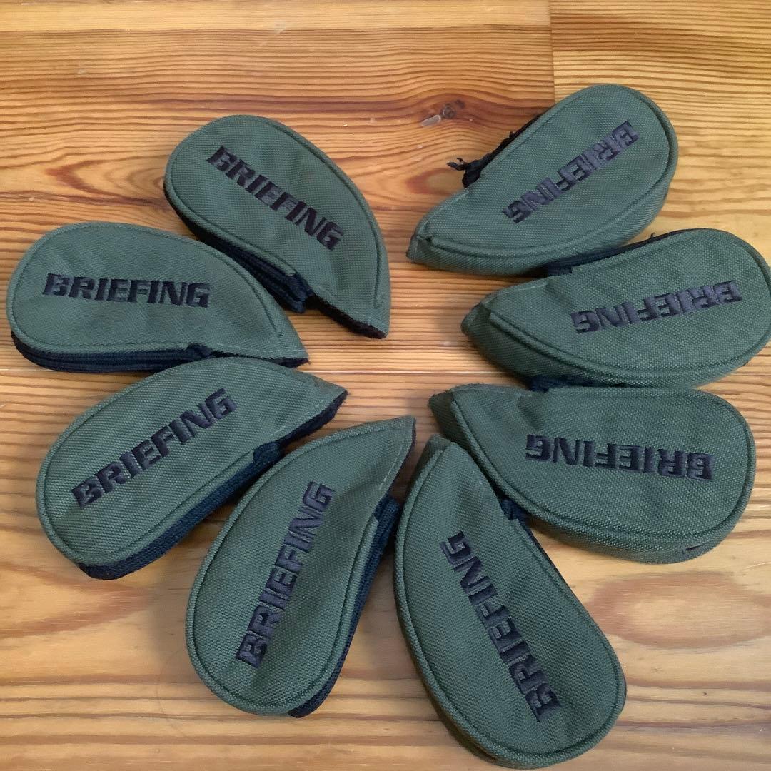 BRIEFING ブリーフィング　アイアンカバー　8個セット