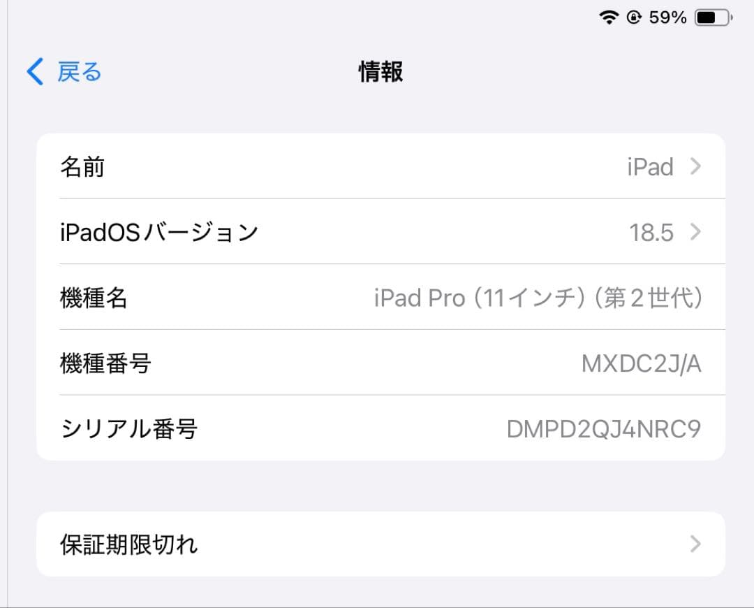 AppleiPadPro11インチ第2世代256GBWi-Fiアップル