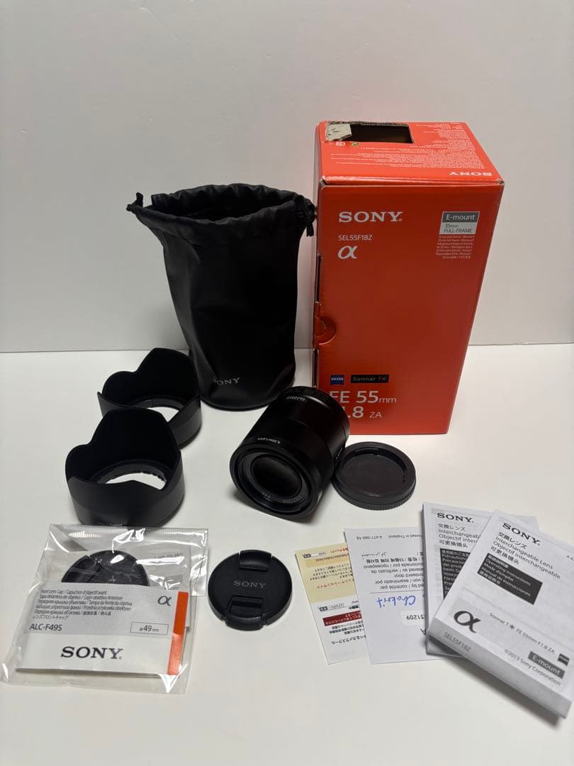 SONY FE 55mm F1.8 ZA レンズ　SEL55F18Z