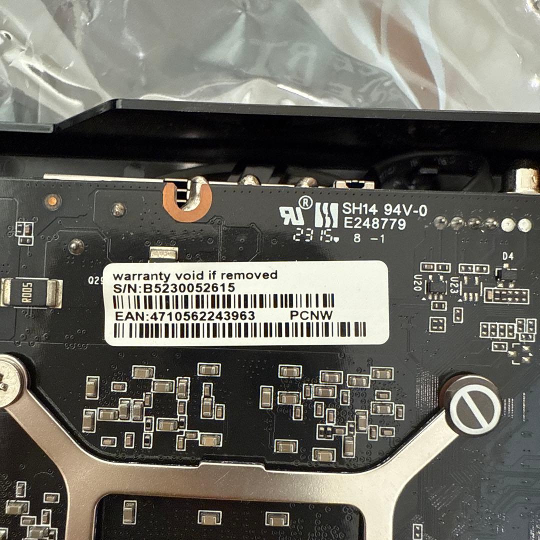 ゆ*な様 PALIT RTX 4060 Ti STORMX 8GB