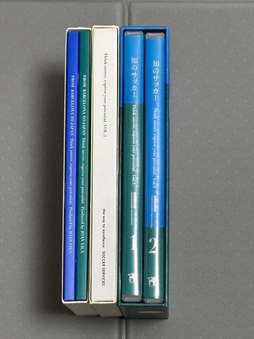 【DVD】知のサッカー　１巻•２巻•３巻セット