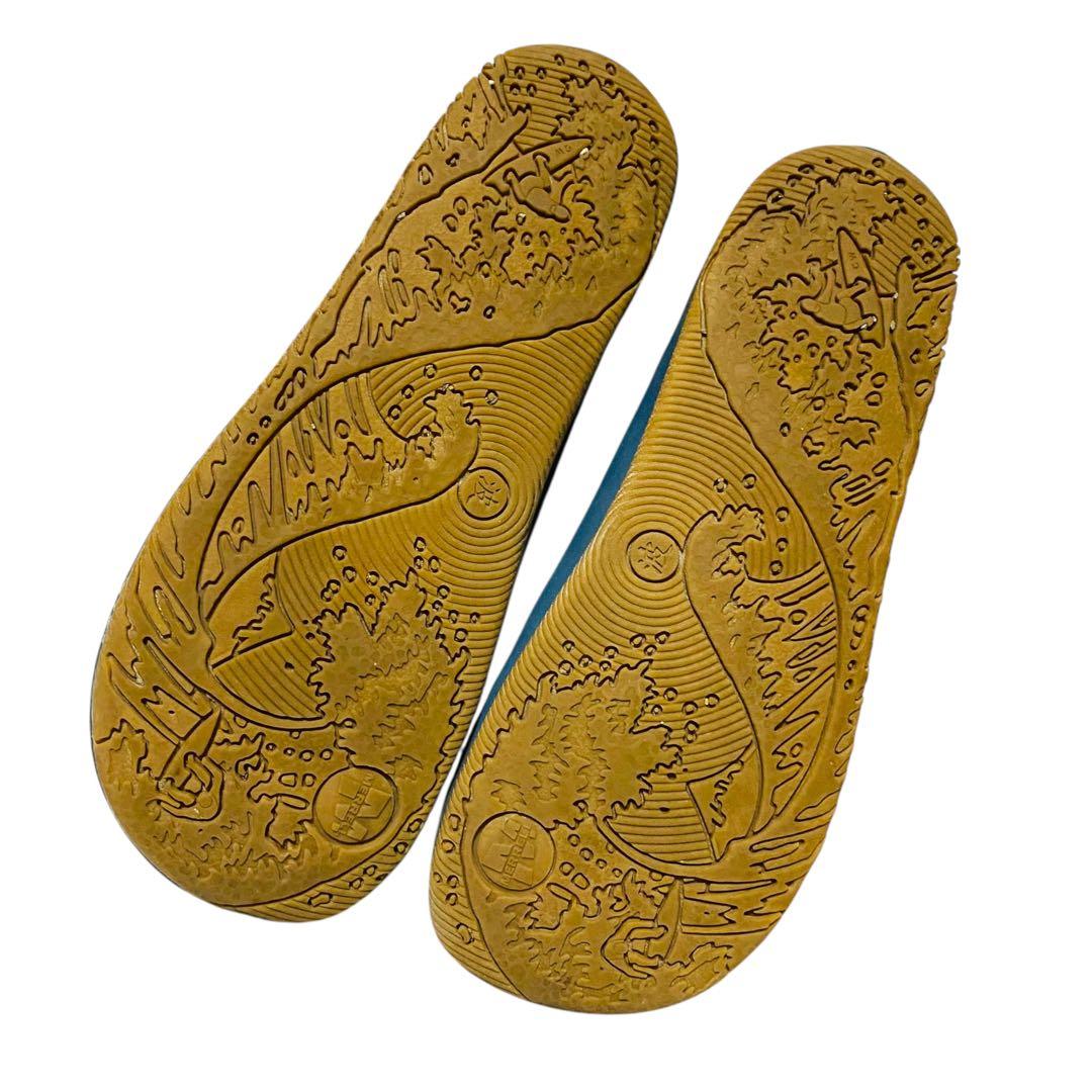 【美品】メレル　ムートピアレース　レースアップ デニムブルーレザーヌバック