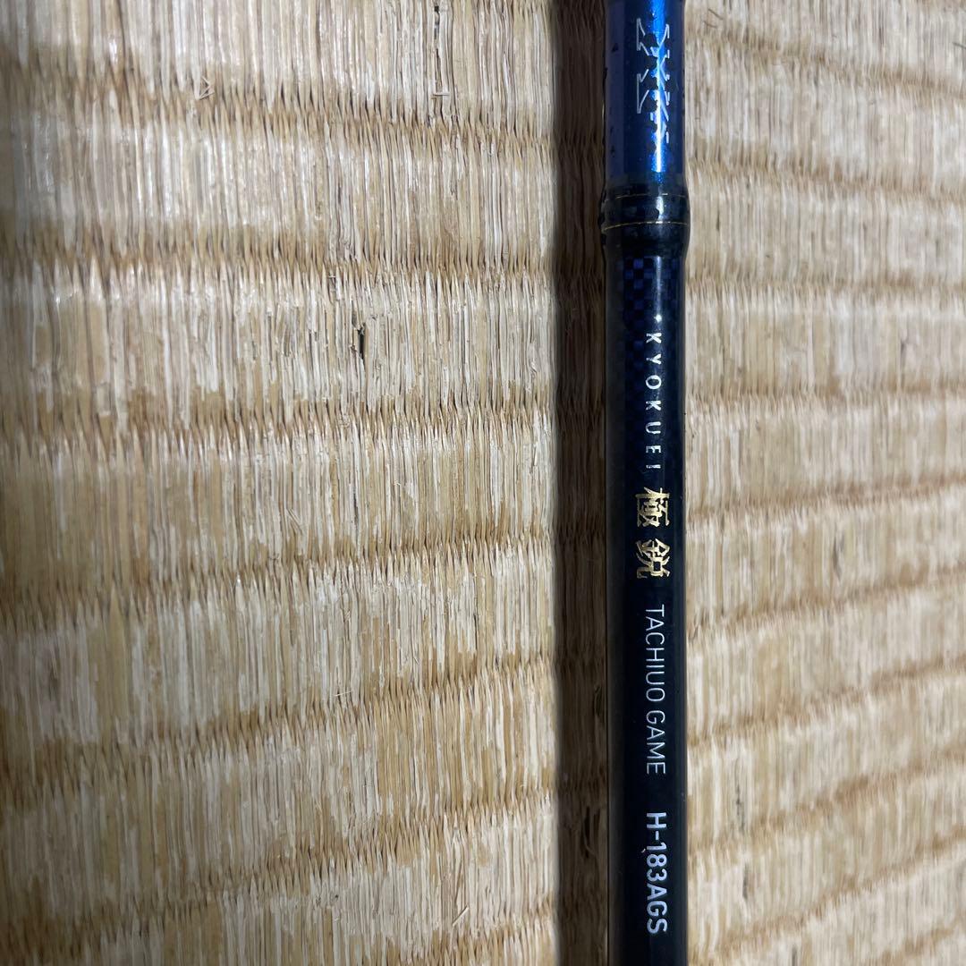 ダイワ 極鋭 タチウオ ゲーム H-183 AGS 船竿 SMT(穂先問題なし)