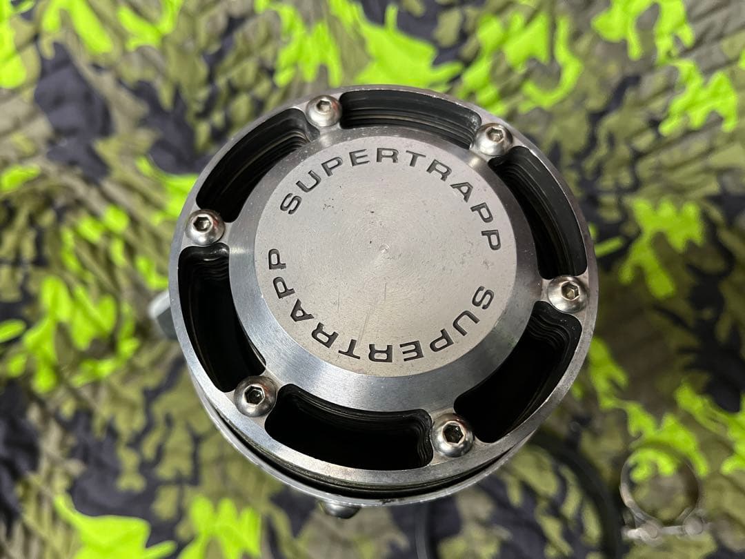 Super trappスーパートラップ 4インチアルミ　 アクシャルフロー