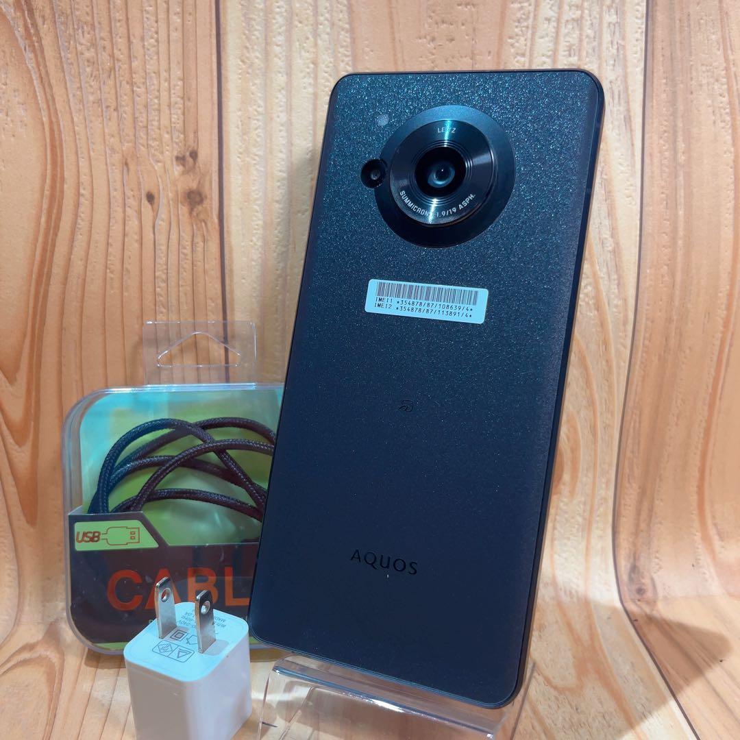 SIMフリー 本体 AQUOS R7 256 GB 281 ブラック