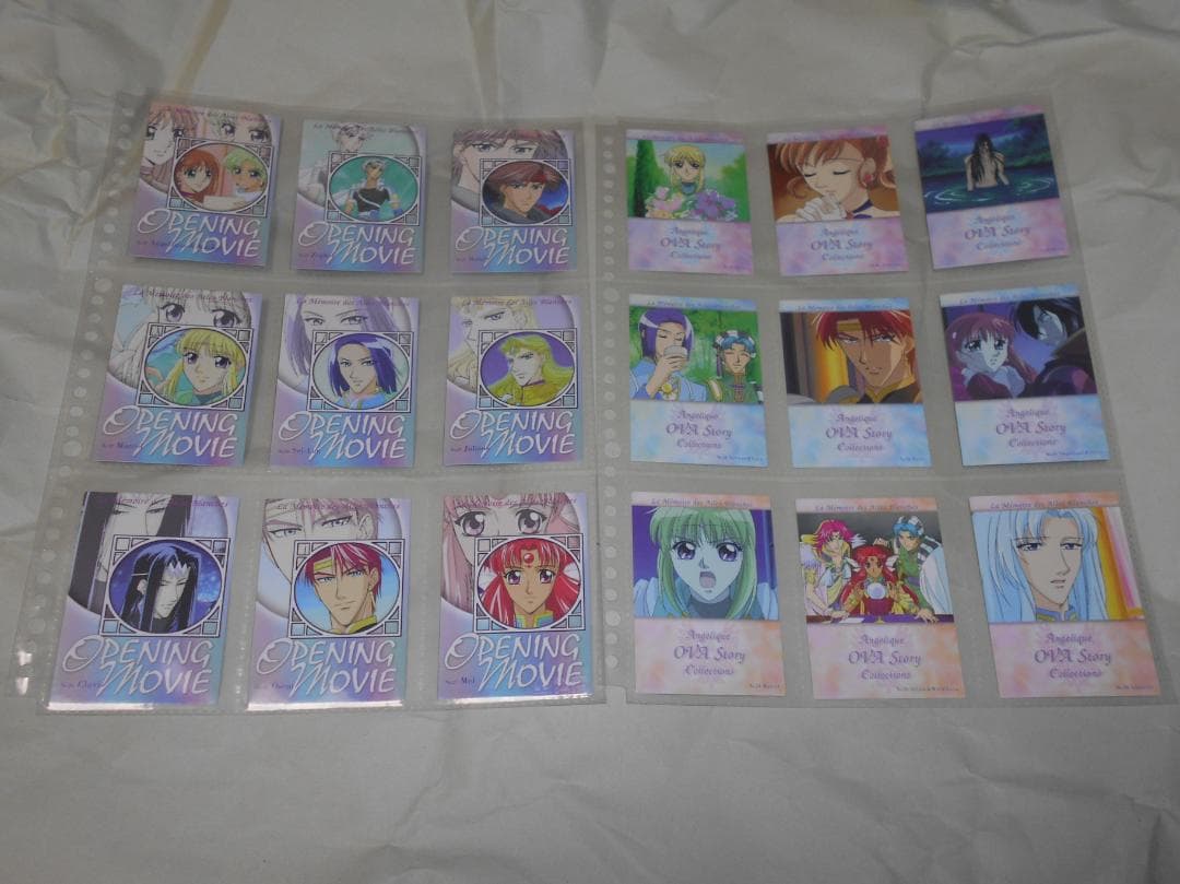 カードダスマスターズ トレカ　アンジェリーク パート3 Ⅲ　フルコンプ　１６２枚