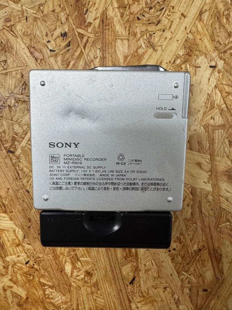 SONY ソニー MZ-R909 シルバー MDレコーダー
