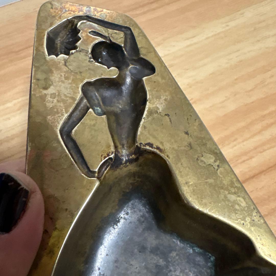 ジタン ヴィンテージ真鍮製灰皿