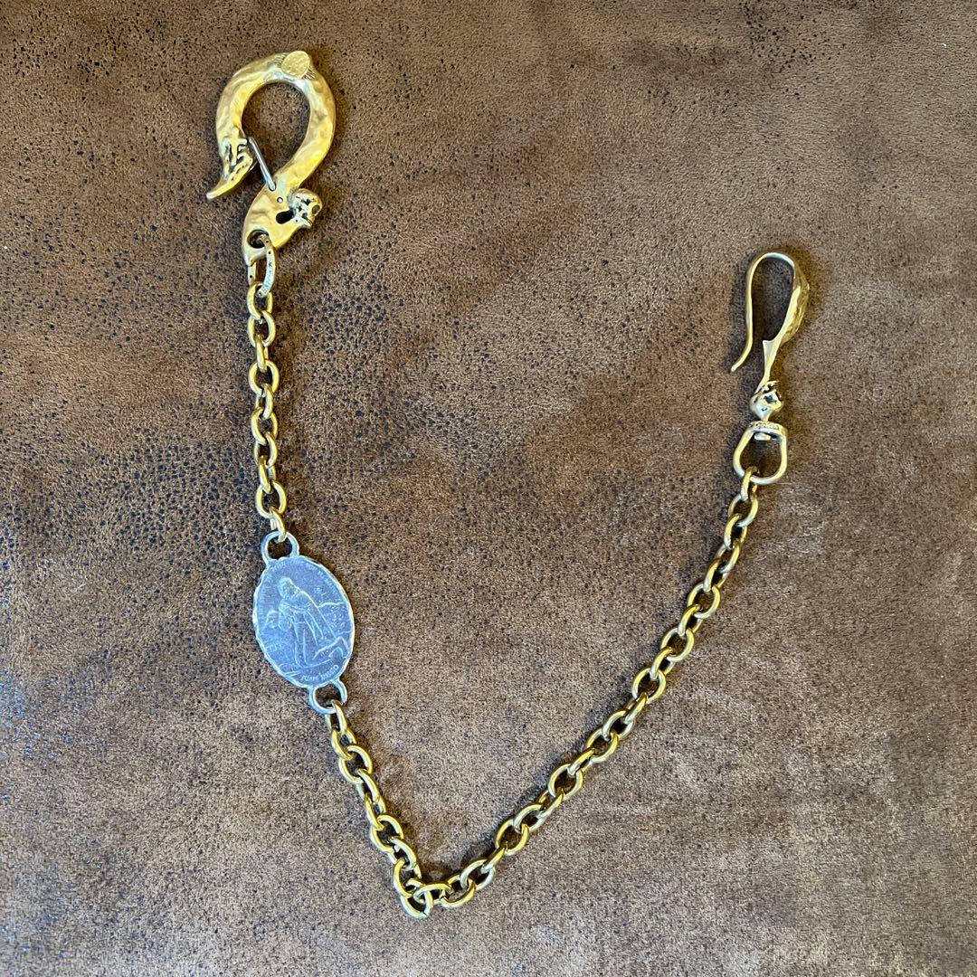 ■galcia ガルシア　ウォレットチェーン マリア　スカル