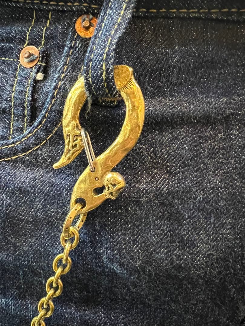 ■galcia ガルシア　ウォレットチェーン マリア　スカル