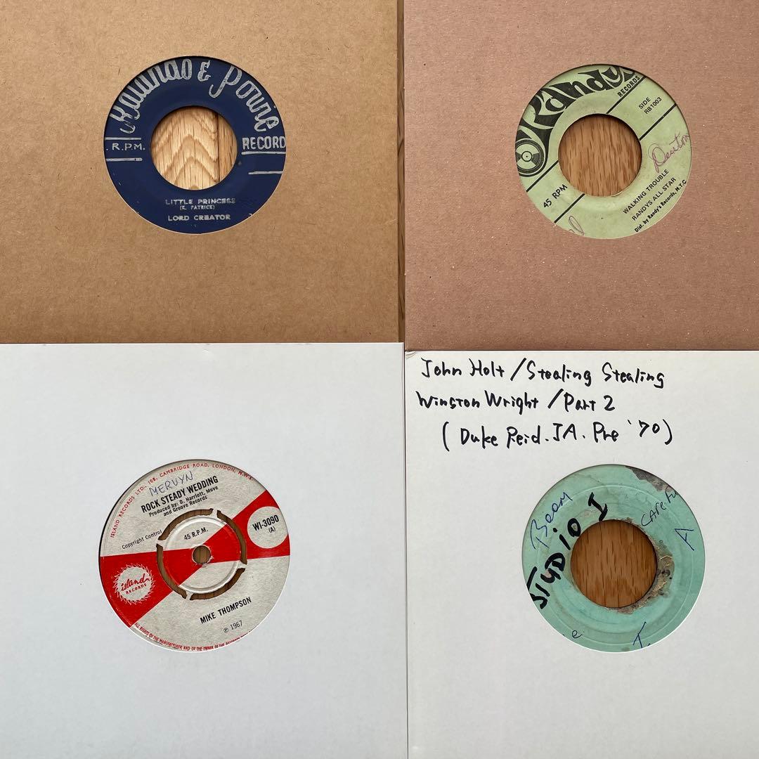 Ska 〜 Rocksteady reggae 等　7インチ 25枚セット