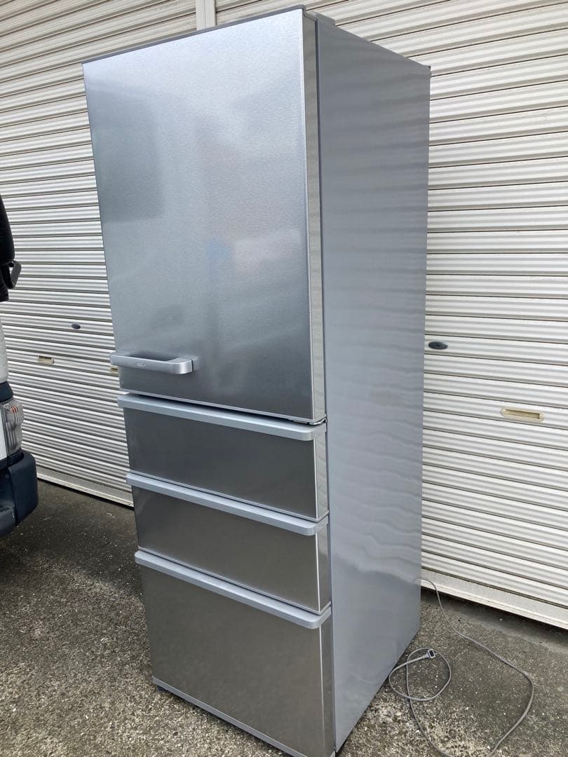 AQUAノンフロン冷蔵庫 2022年製品　シルバー 4ドア冷凍庫　AQR-36M