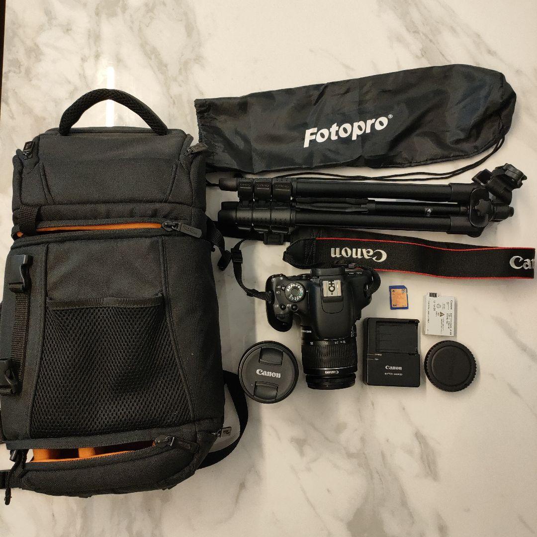 三脚おまけ付き✩キヤノン EOS Kiss X5 ダブルズームキット動作確認済み