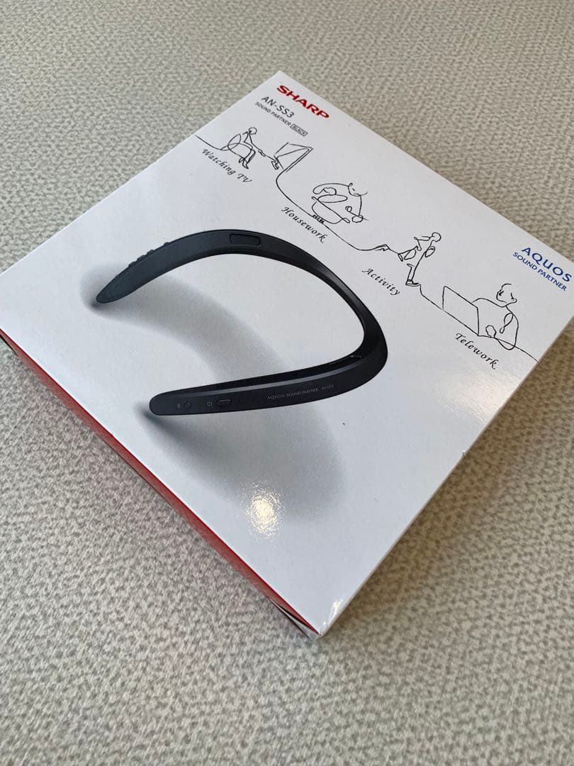 SHARP AN-SS3 ネックスピーカー ブラック