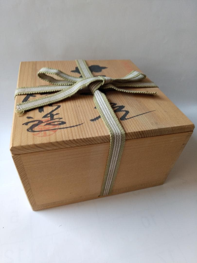 更紗常滑焼 稲葉石水 造 黒泥茶注 黒泥丸型急須 土瓶 共箱 共布 栞新品