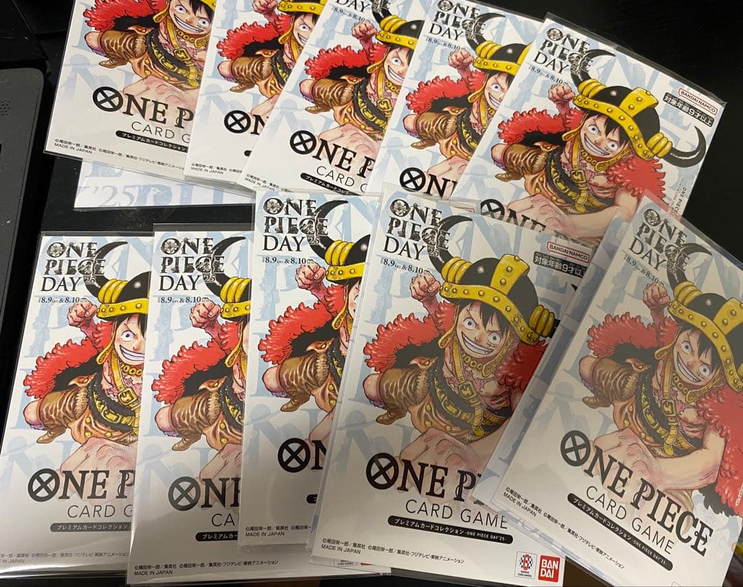 新品未開封プレミアムカードコレクション　ワンピースデイ2025 10セット
