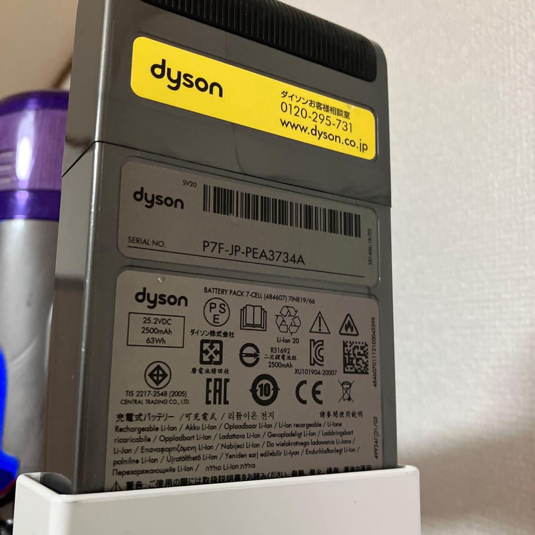 ⭐掃除機　ダイソン　SV20　一式セット　本体　ヘッド　パイプ　スタンド　付属品