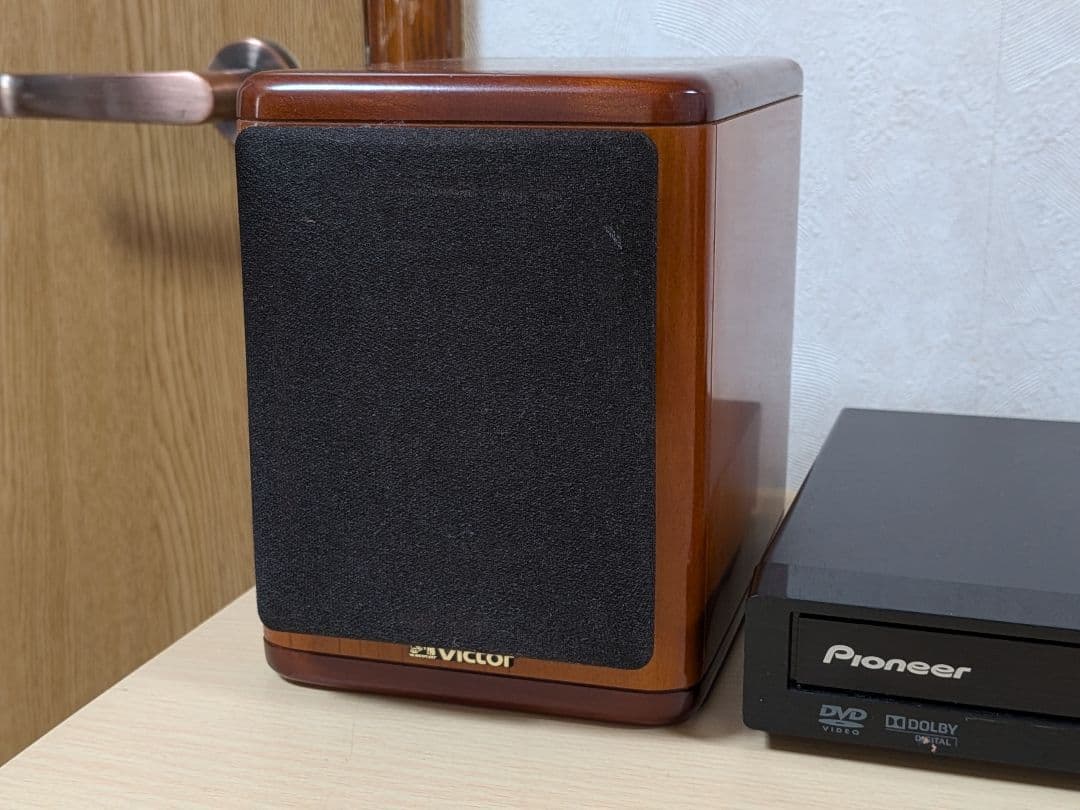 組み合わせコンポ　デジタルアンプ＋SP-SF10＋DV-2020 の3点セット