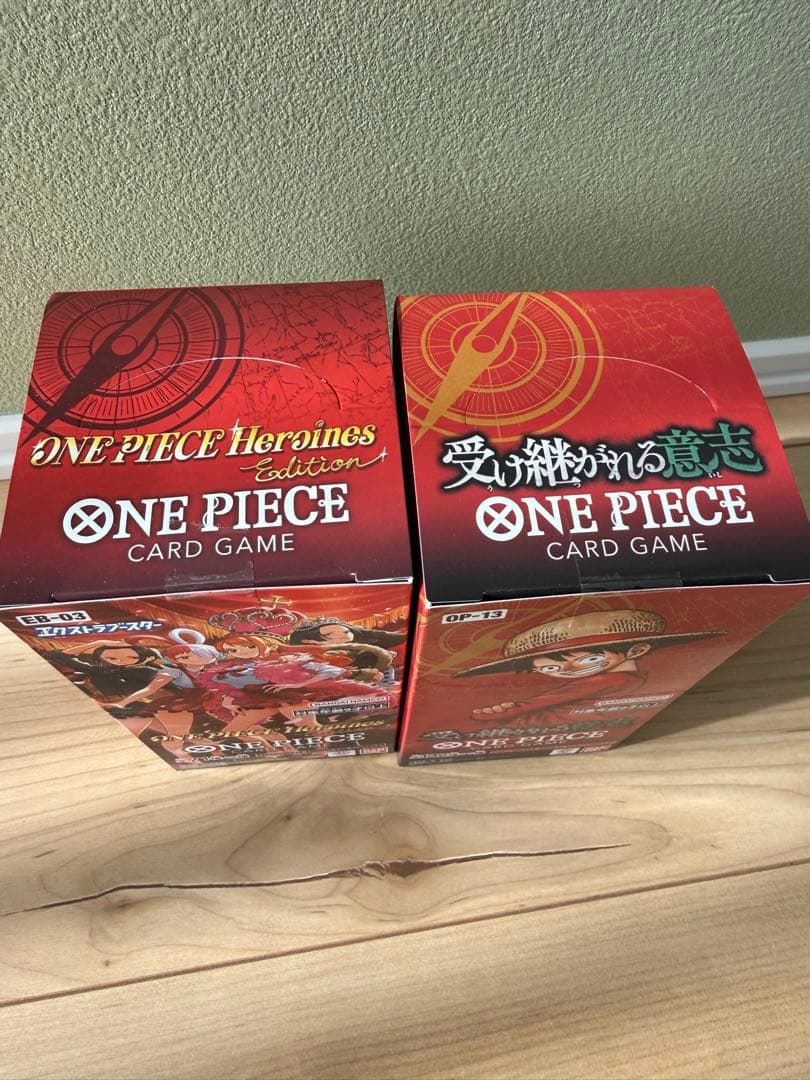 ワンピースカードゲーム　受け継がれる意志Heroines Edition box