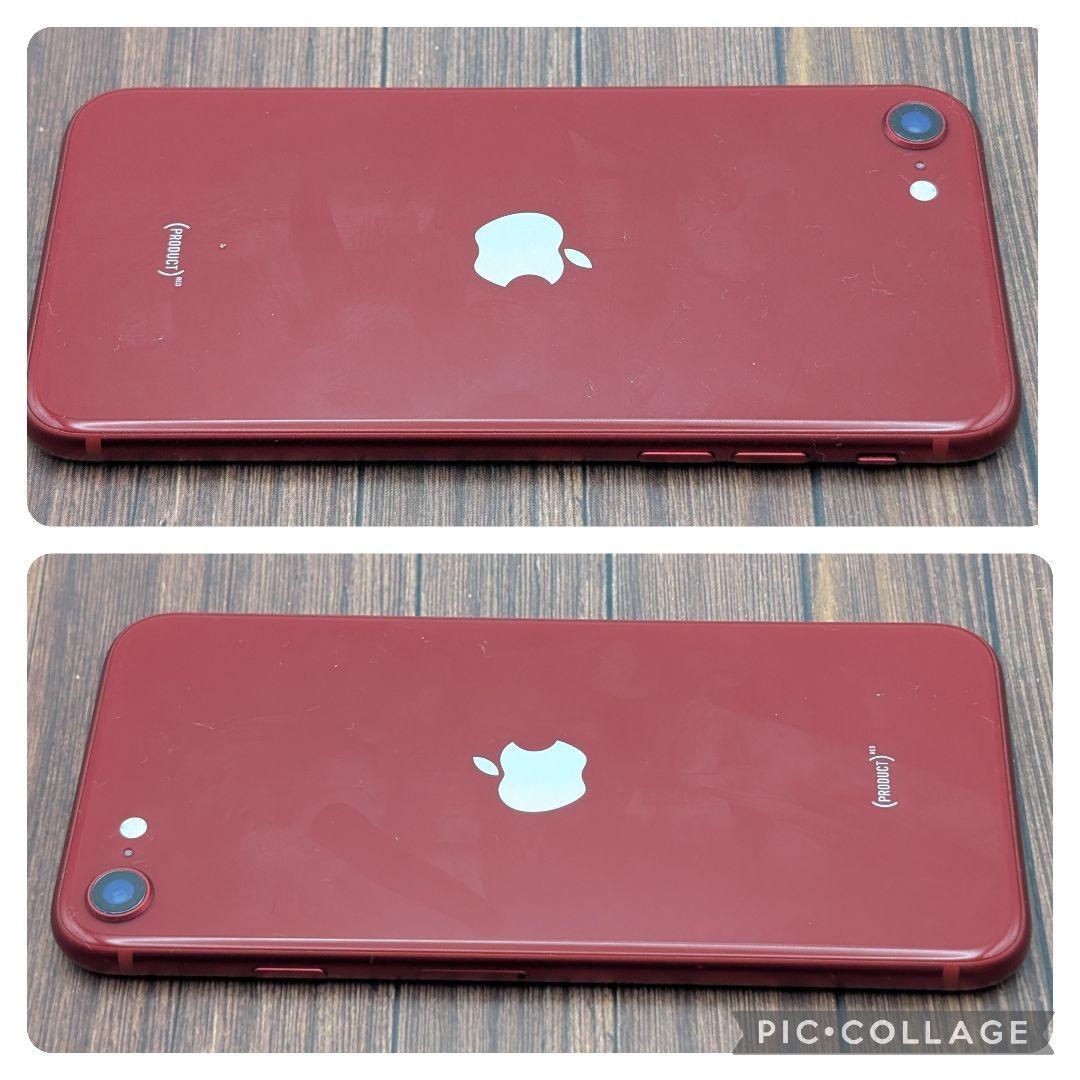 432 iPhoneSE2 RED 256GB【100%表示】バッテリー新品