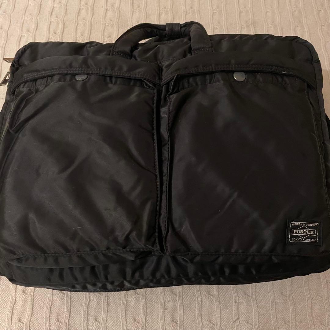 【美品✨】PORTER タンカー 3way ビジネスバッグ リュック ブラック