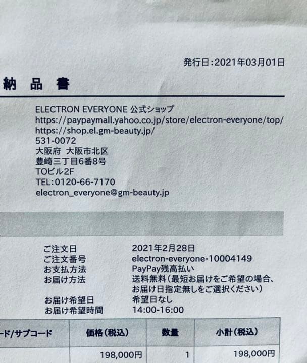 エレクトロンエブリワン美顔器デンキバリブラシ¥19万8000 正規店購入 美品