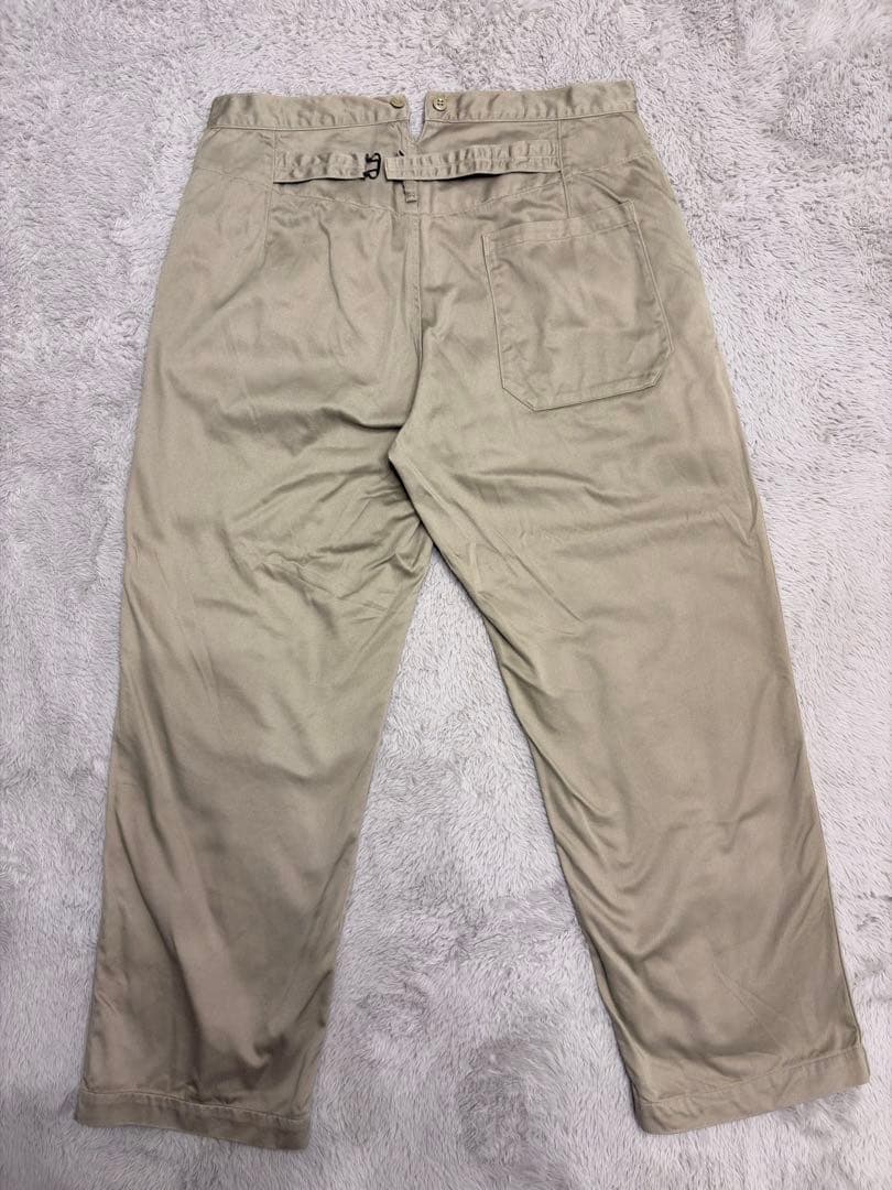 COMOLI コモリ コットンチノオーバーパンツ 22SS サイズ3