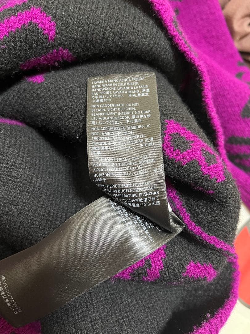 BALENCIAGA ユニセックス ニット セーター パープル