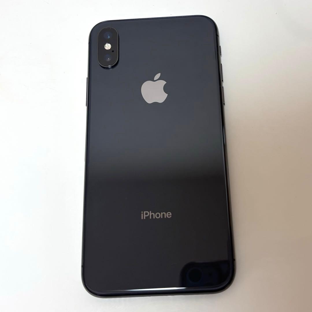 Apple iPhone X スペースグレー　本体　64GB