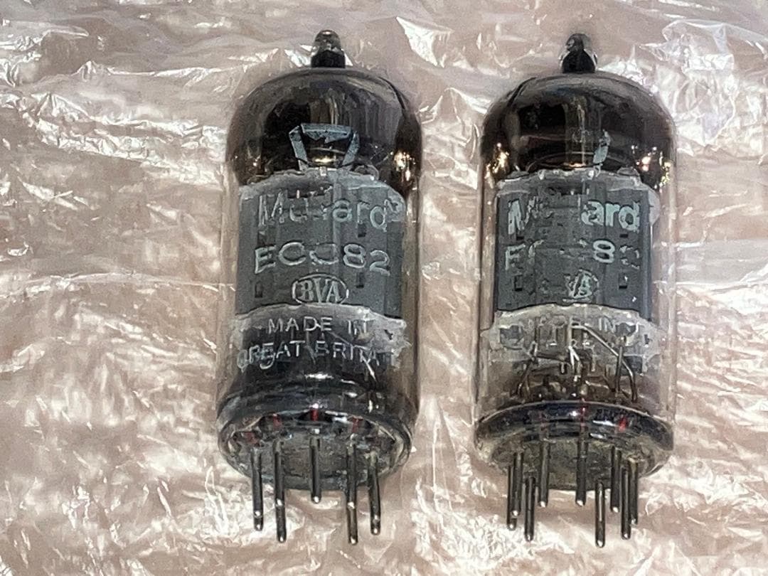 真空管 2本 ムラード ECC82 12AU7 BVA ブリマー 新品？未使用？