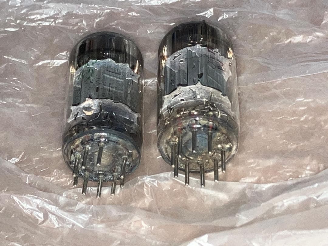 真空管 2本 ムラード ECC82 12AU7 BVA ブリマー 新品？未使用？