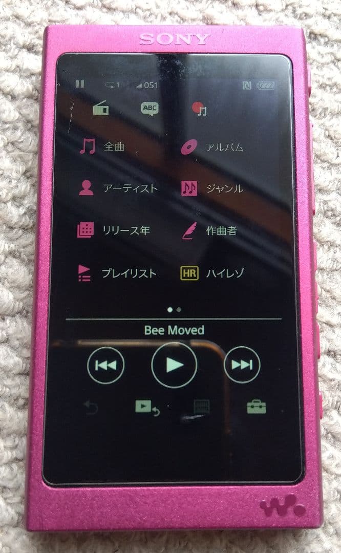 【バッテリー状態良好】SONY WALKMAN NW-A36 ピンク32GB