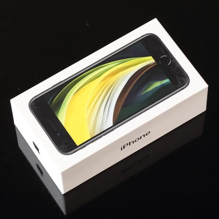 【極美品】iPhone SE（第2世代）/128GB/SIMフリー/黒/元箱あり