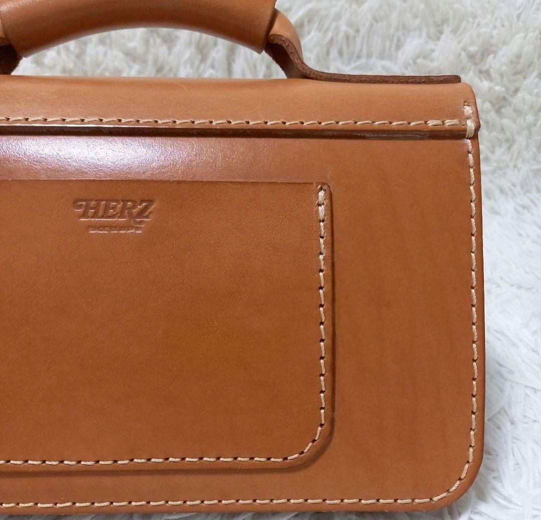 よ*う様 ●良品●　ヘルツ　2way　ミニ　ショルダーバッグ　ハンドバッグ　2本