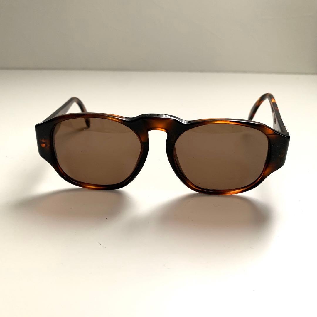 CHANEL シャネル ゴールド金具ロゴ 鼈甲 サングラス フレーム