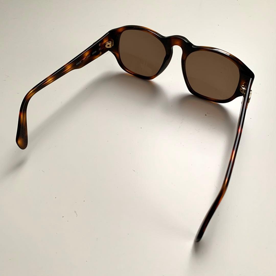 CHANEL シャネル ゴールド金具ロゴ 鼈甲 サングラス フレーム